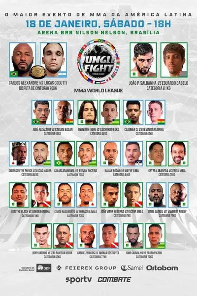 Jungle Fight 134: MMA World League