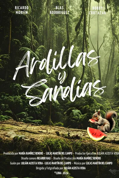 Ardillas y Sandías