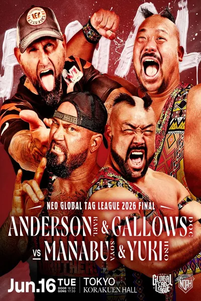 NOAH Neo Global Tag League 2026 ~ Day 12