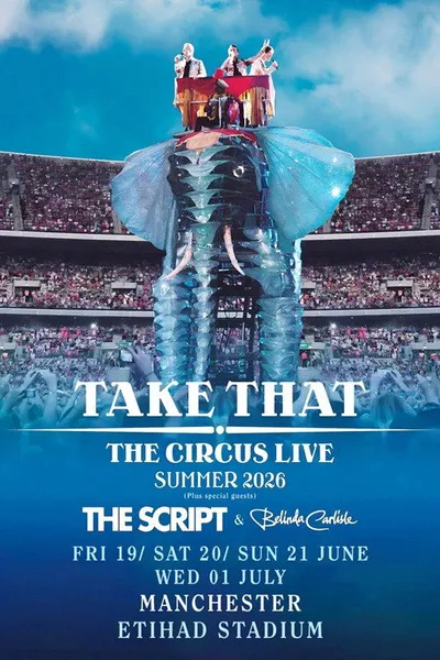 Take That - The Circus Live - Manchester 2026