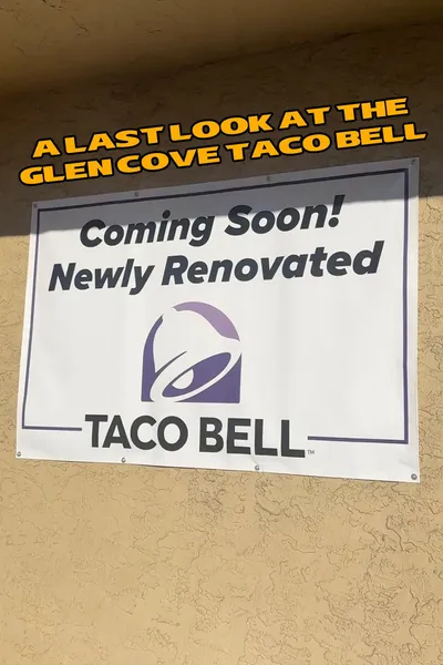 A Last Look at the Glen Cove Taco Bell