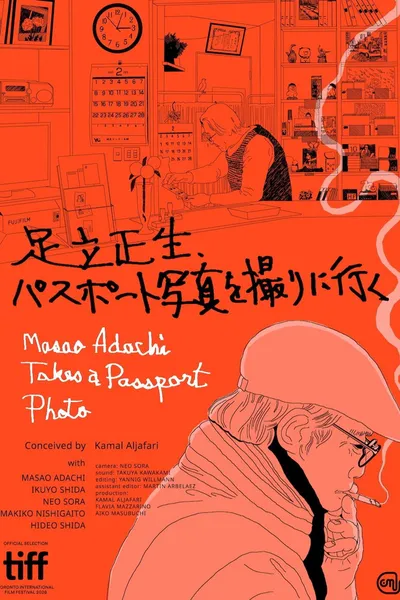 Masao Adachi Takes a Passport Photo