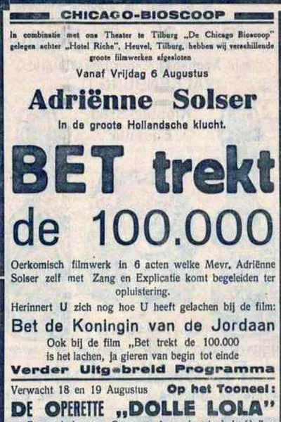 Bet trekt de 100.000