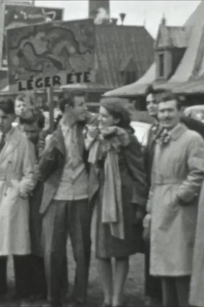 Arrivée de Fernand Léger devant  la gare du palais (Québec)