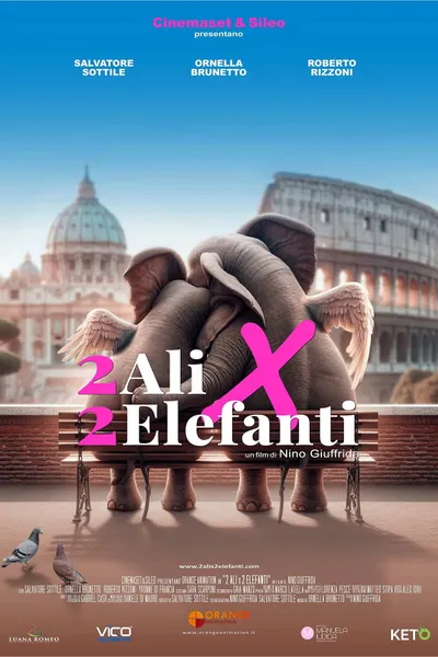 2 ali x 2 elefanti