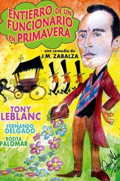 Entierro de un funcionario en primavera