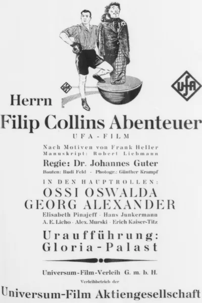 Herrn Filip Collins Abenteuer