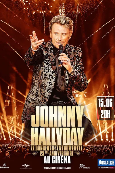 Johnny Hallyday - Le Concert de la Tour Eiffel - 25ème anniversaire