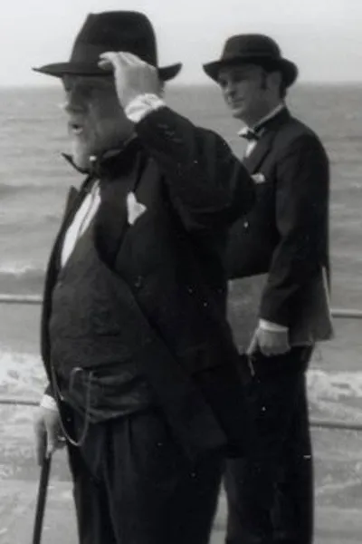 James Ensor in Oostende, ca. 1920