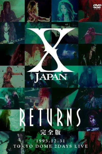 X JAPAN RETURNS 1993.12.31 Tokyo Dome 2 Days Live