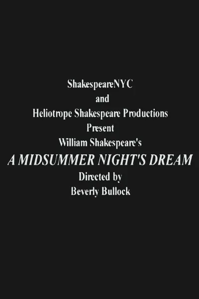 A Midsummer Night's Dream