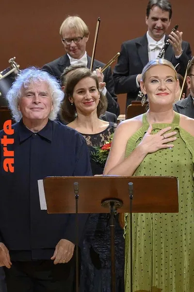 Simon Rattle and Magdalena Kožená Rudolfinum, Prague