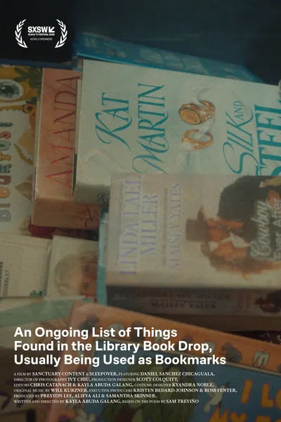 An Ongoing List of Things Found in the Library Book Drop, Usually Being Used as Bookmarks