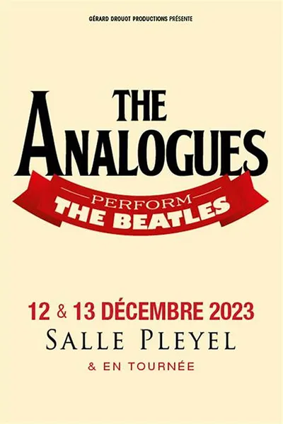Hommage to the Beatles The Analogues at Paris' Salle Pleyel