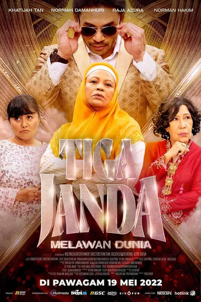 Sinposis Filem Tiga Janda Melawan Dunia