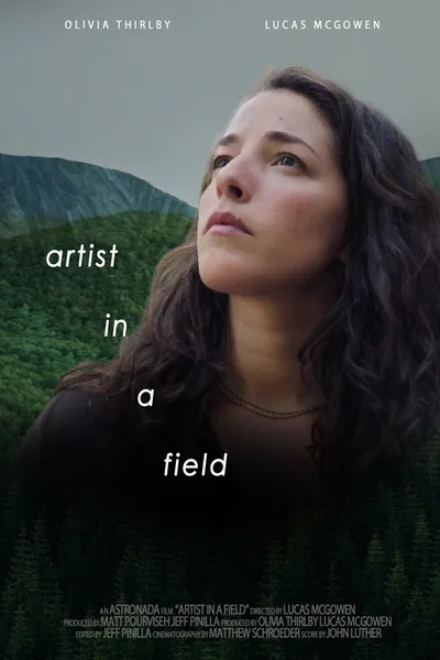 Artist in a Field