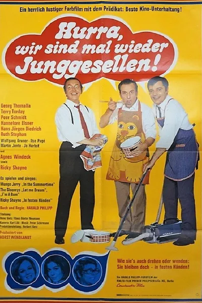 Hurra, wir sind mal wieder Junggesellen!