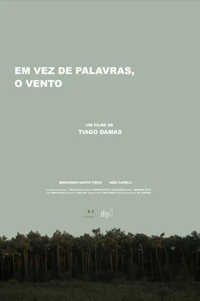 Em vez de palavras, o vento