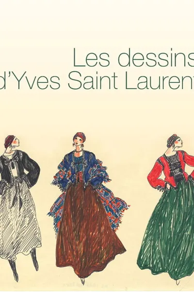 Les dessins d'Yves Saint Laurent