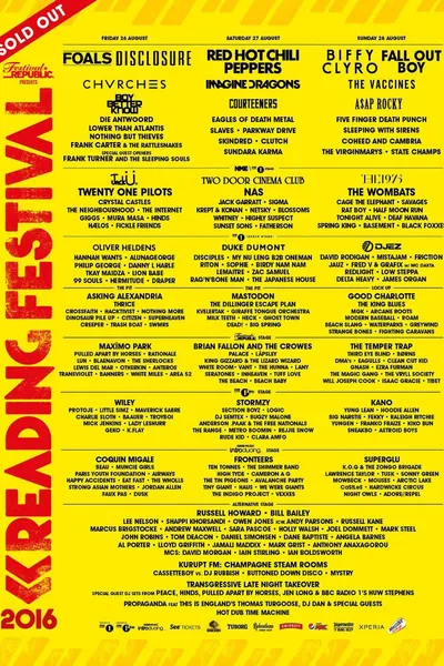 Biffy Clyro - Reading Festival 2016