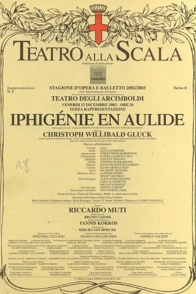 Iphigénie en Aulide