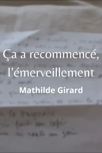 Ça a recommencé, l’émerveillement