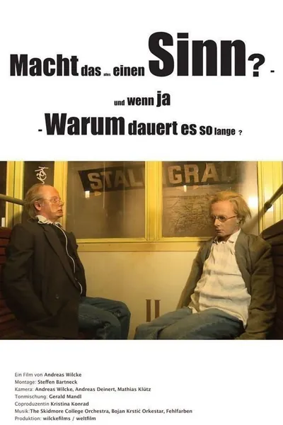 Does all this make any sense? And if so - why does it take so long?