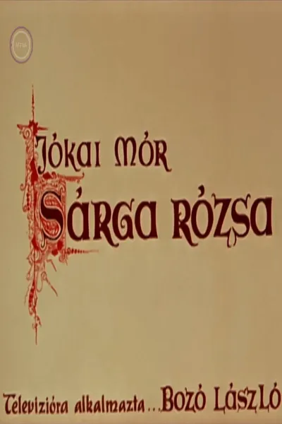 Sárga rózsa