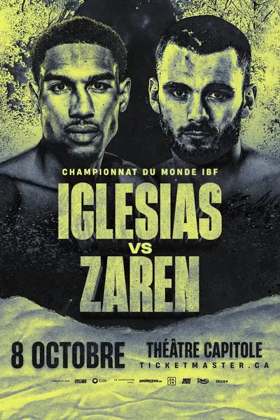 Osleys Iglesias vs. Oliver Zaren