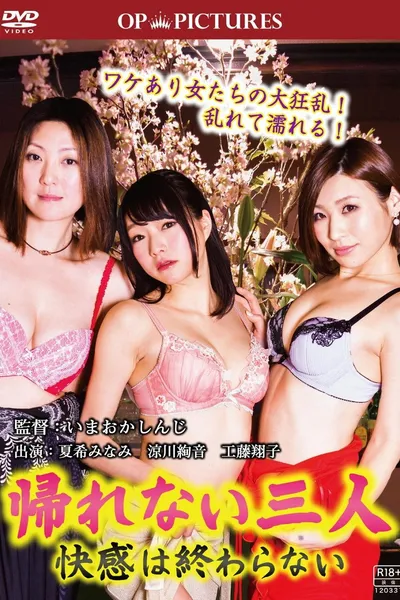 Kaerenai san'nin: Kaikan wa owaranai